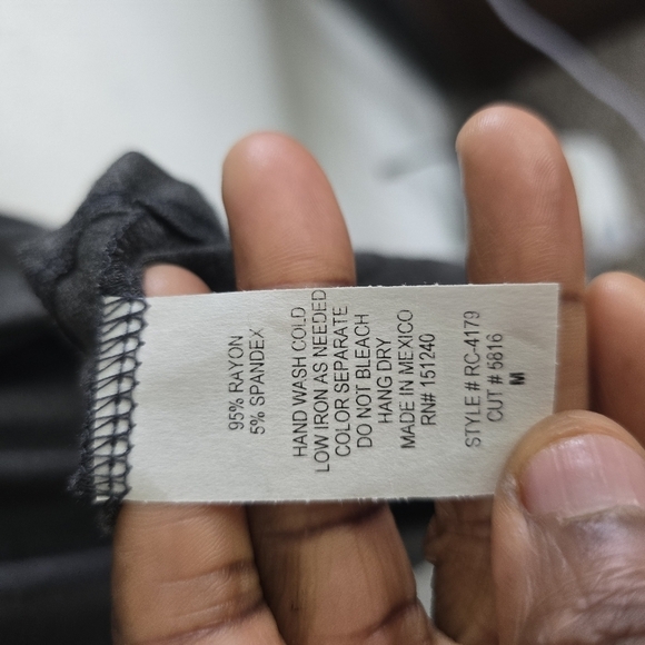 Rolla Coster Wrap Dress Size Medium Women Gray Midi Short Sleeve - Picture 10 of 12